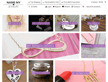 Tablet Screenshot of namemyjewelry.com